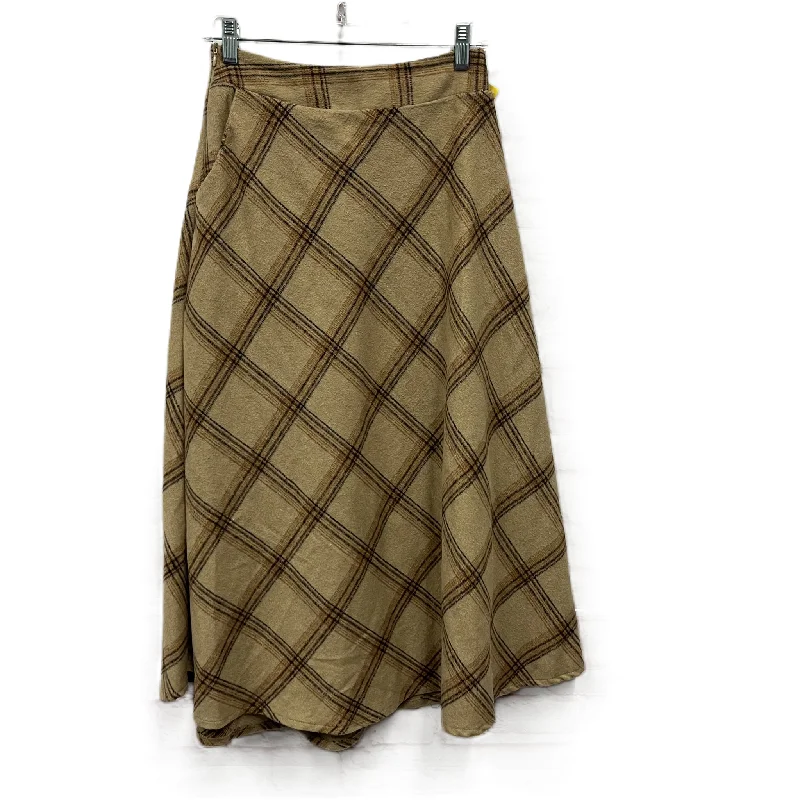 Skirt Maxi By  In Tan, Size: S