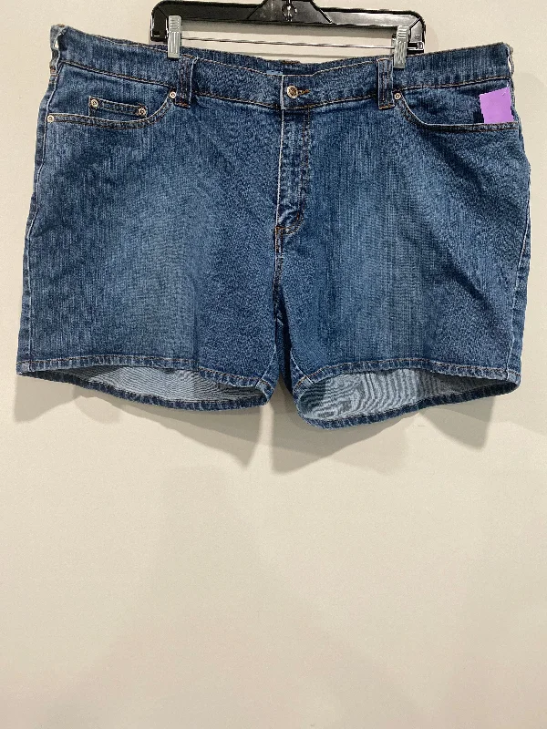 Blue Denim Shorts Avenue Blues, Size 4x