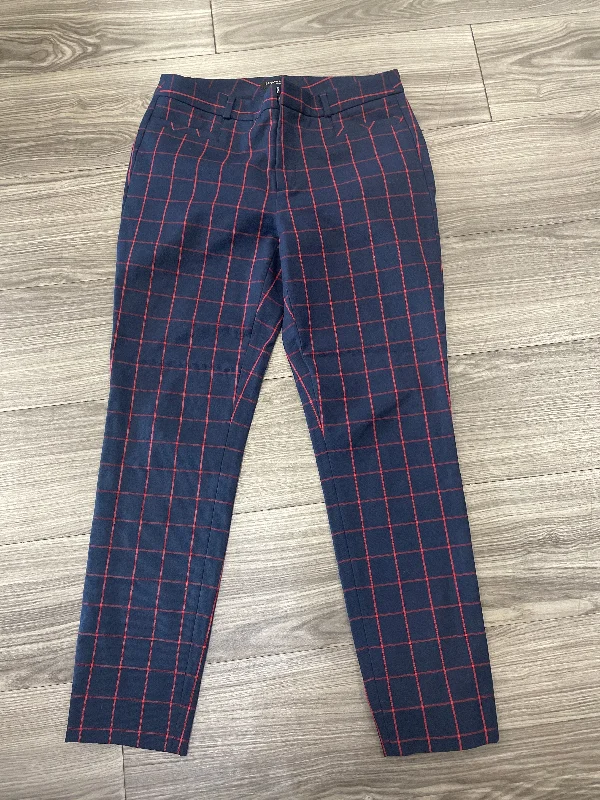 Pants Dress By Banana Republic In Plaid Pattern, Size: 4