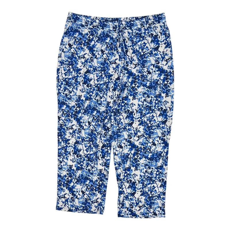 Pants Lounge By Clothes Mentor In Blue, Size:Xlp