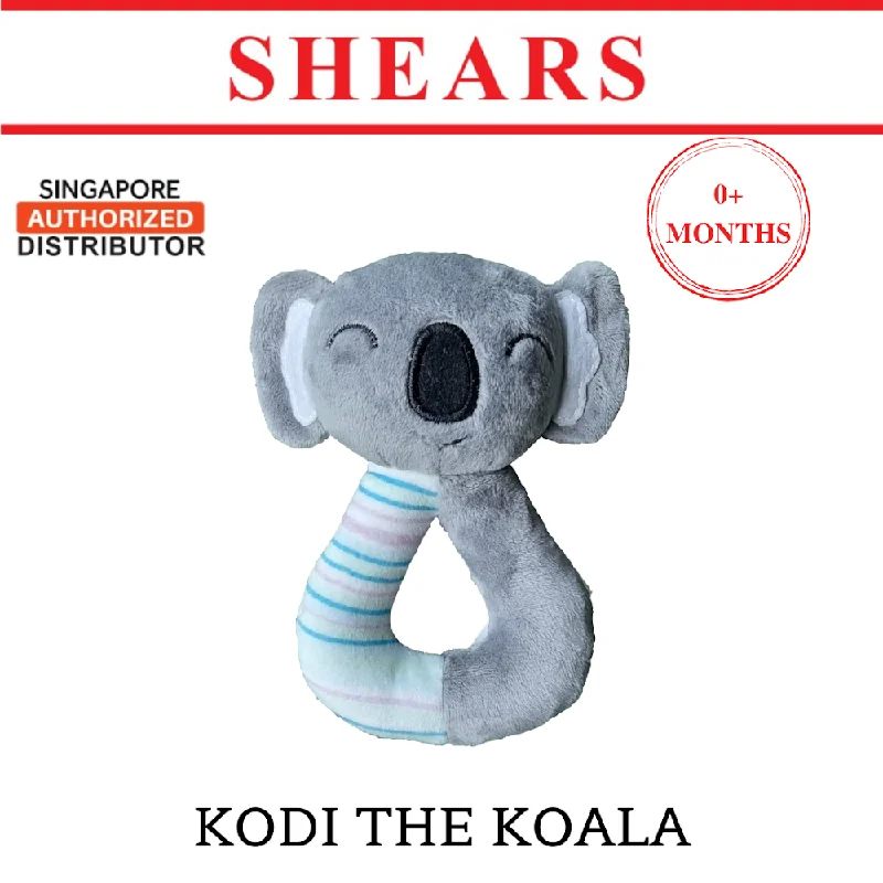 Shears Baby Toy Toddler Ring Rattle Savanna Series Kodi the Koala